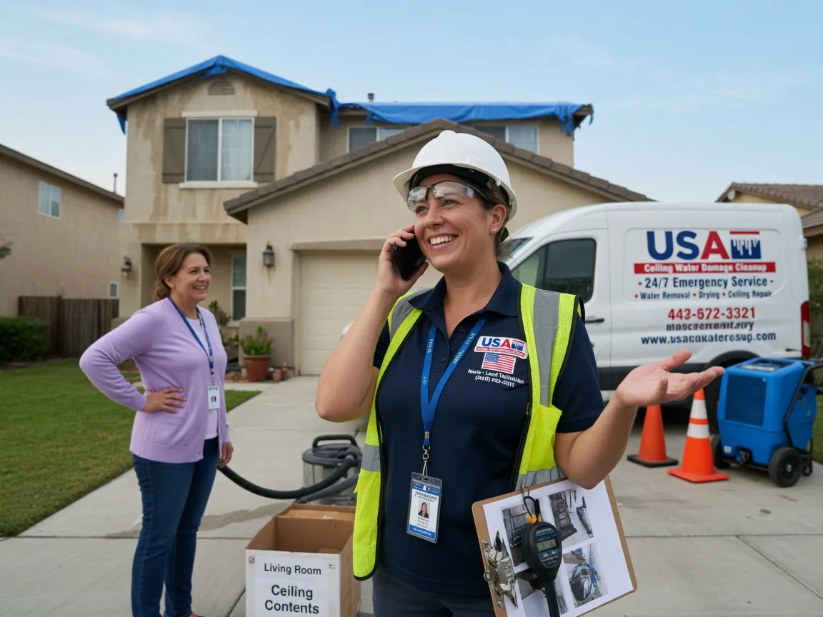 Ceiling Water Damage Restoration Harbeson, DE FAQs